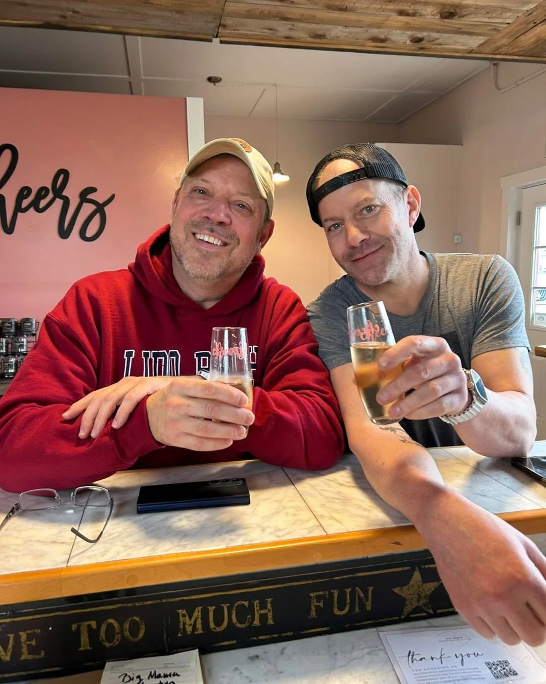 Cheers 🥂
Come in, grab a glass, and stay awhile.