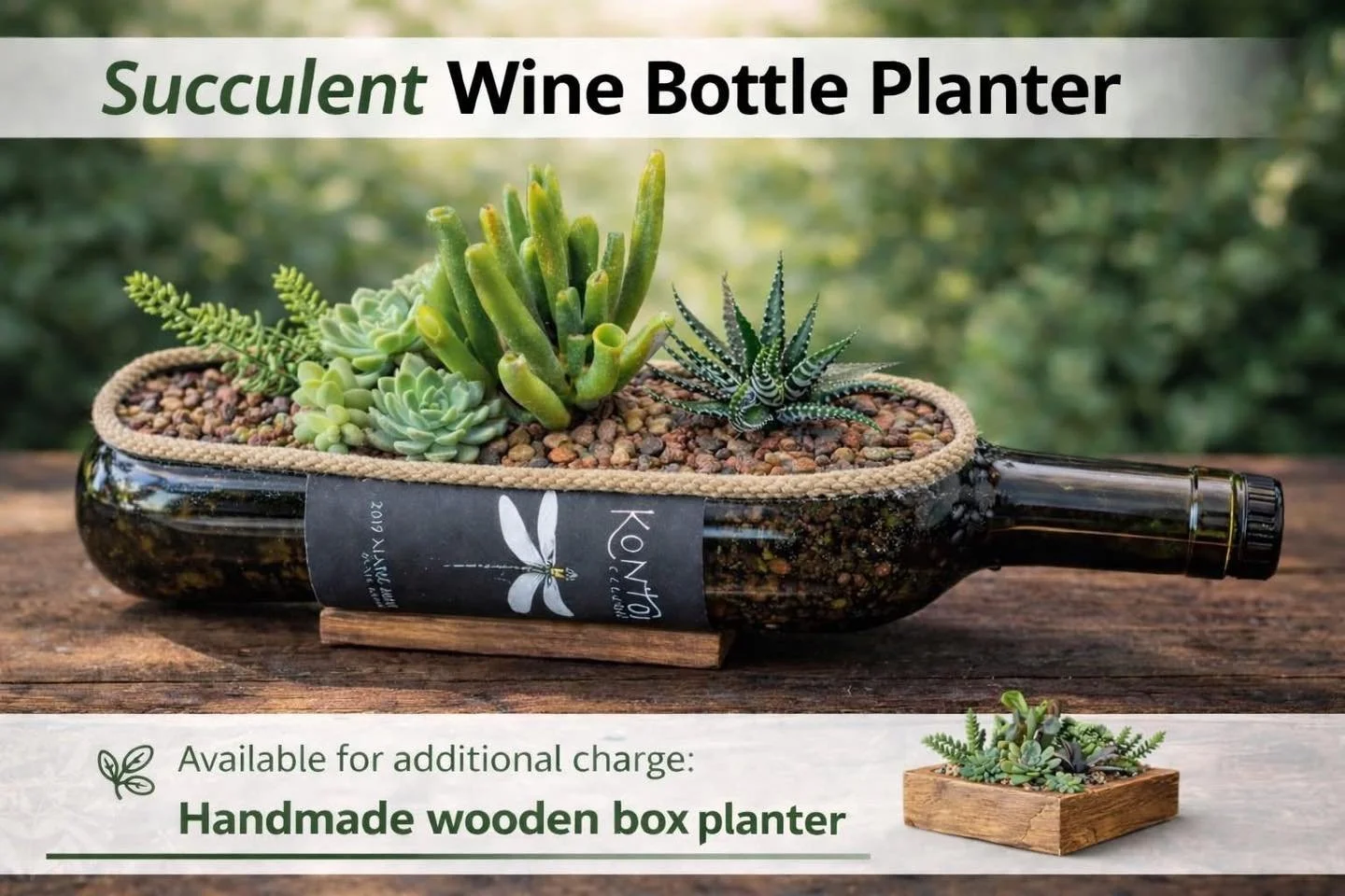 We&rsquo;ll be closing at 5:00 PM today 🥂

And don&rsquo;t forget &mdash; our class is happening tomorrow! 🌿✨
Come enjoy a fun, creative evening making beautiful succulent plants in a wine bottle

💛 $40 per person
✨ Take your creation home with yo