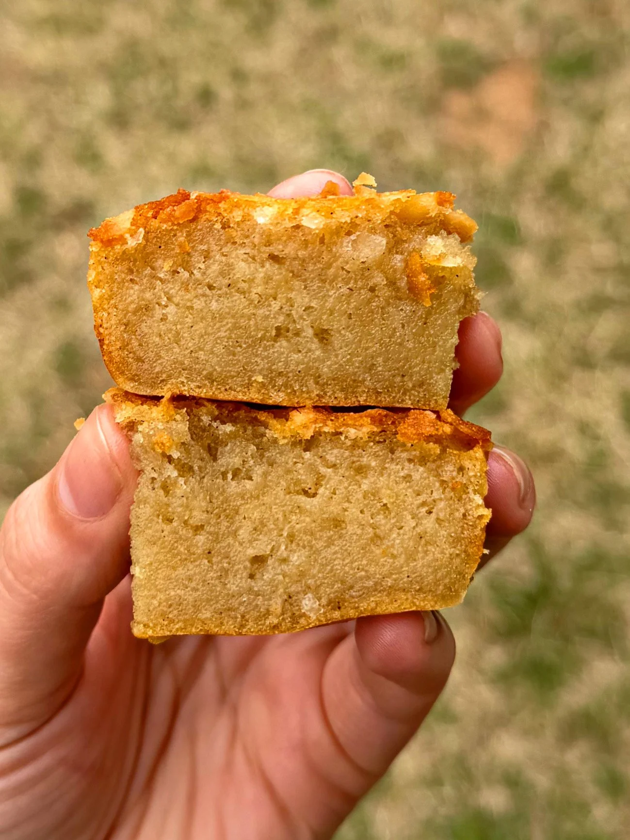 Caramelized Brown Butter Mochi