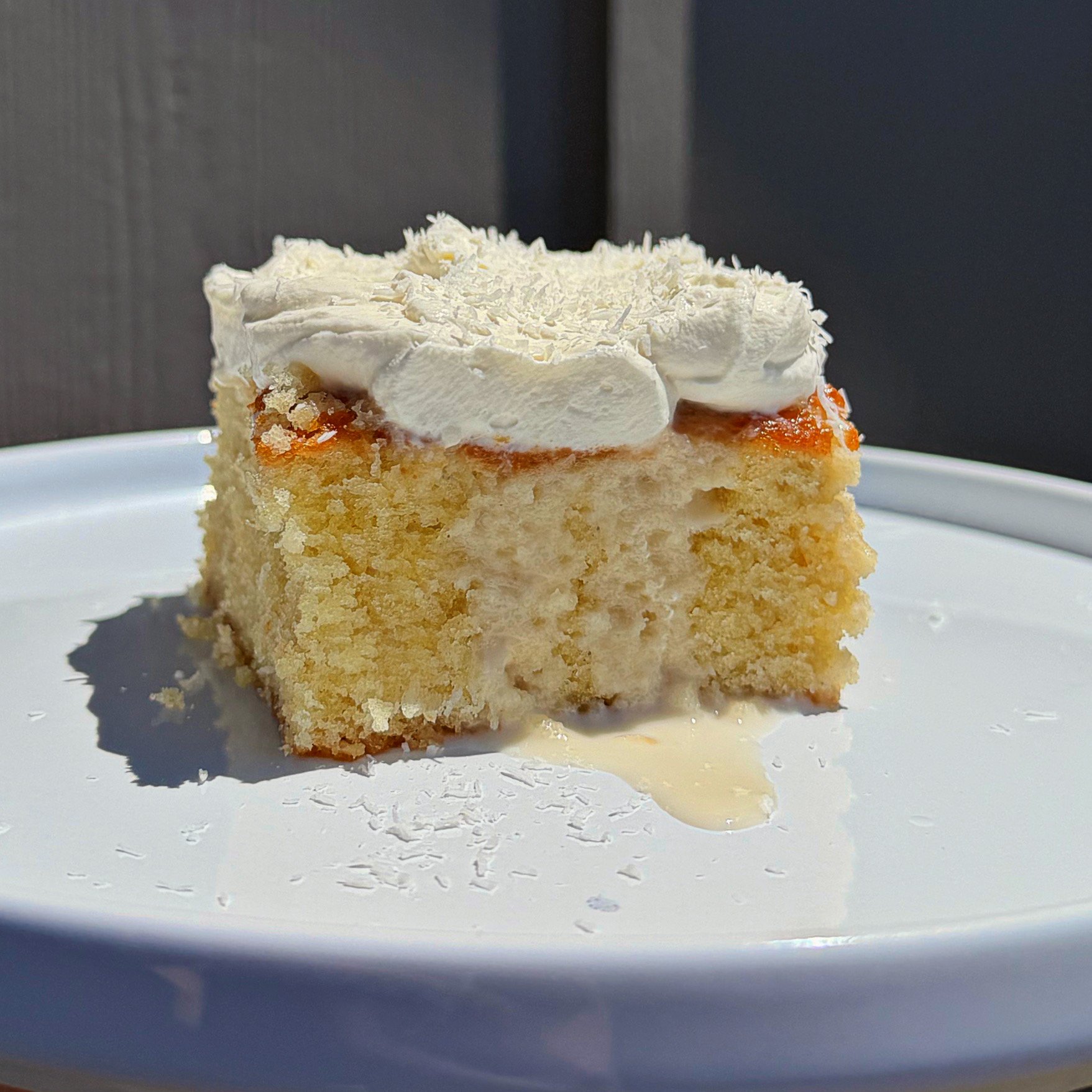 Coconut Milk Sheet Cake