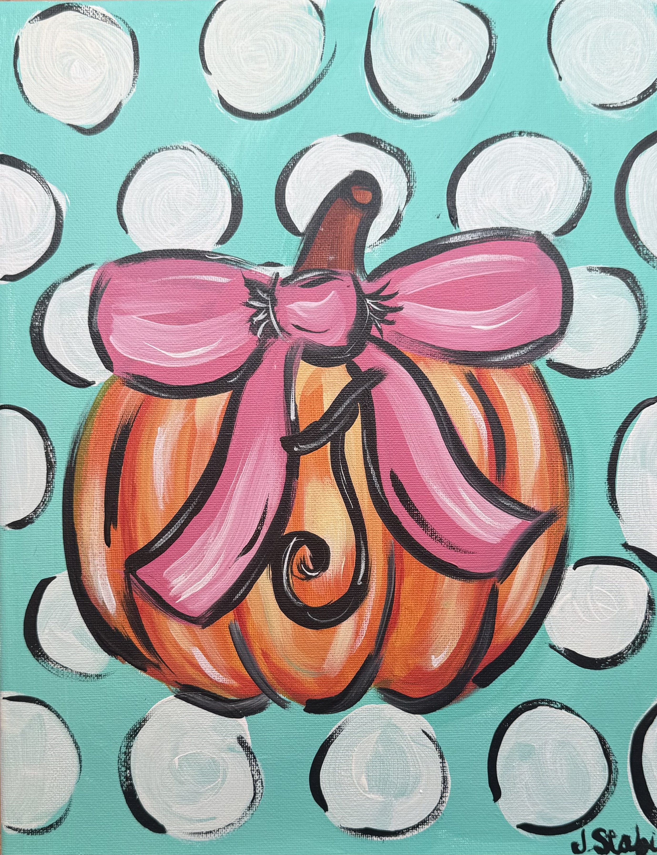 Cute Custom Pumpkins