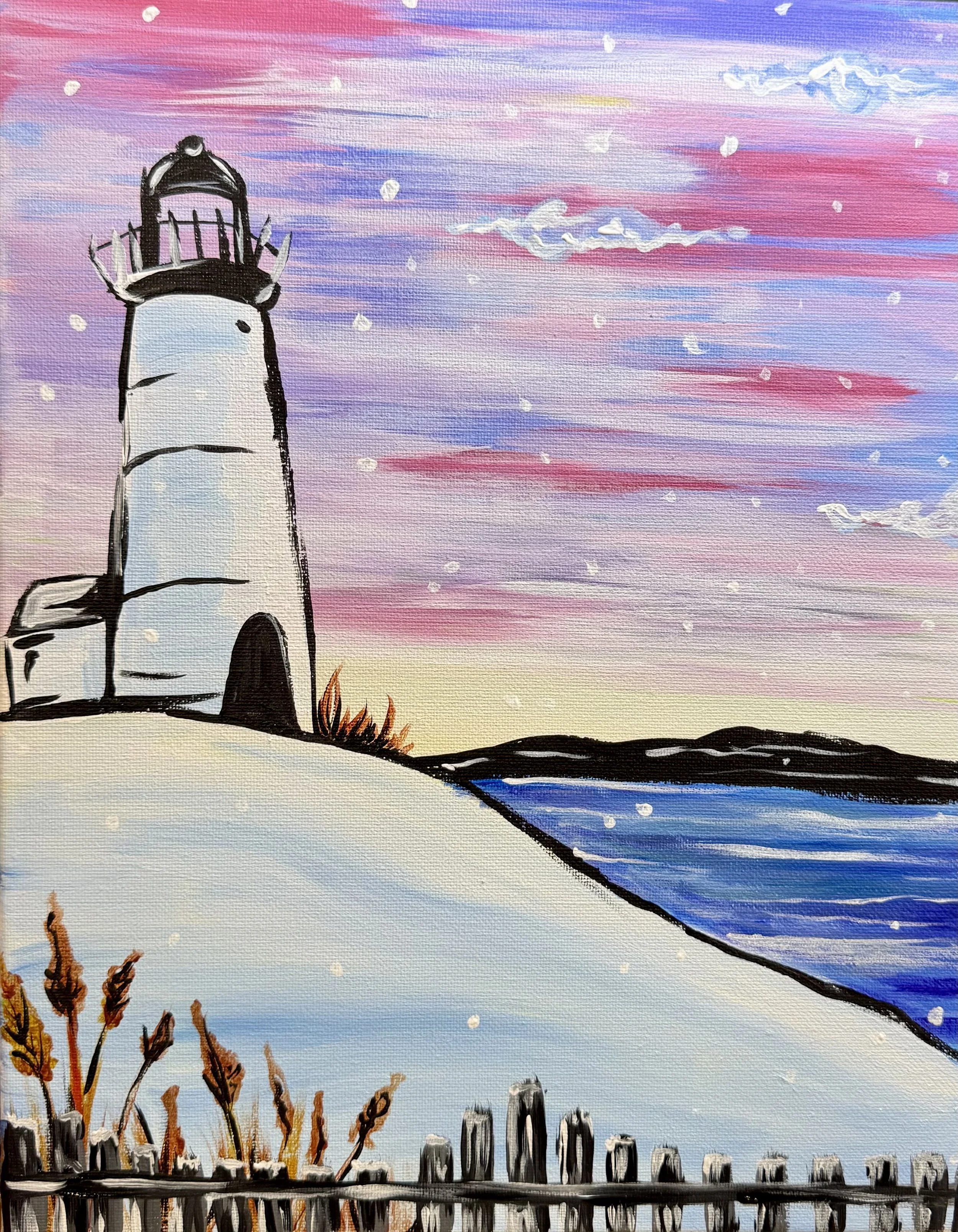 Winter Lighthouse