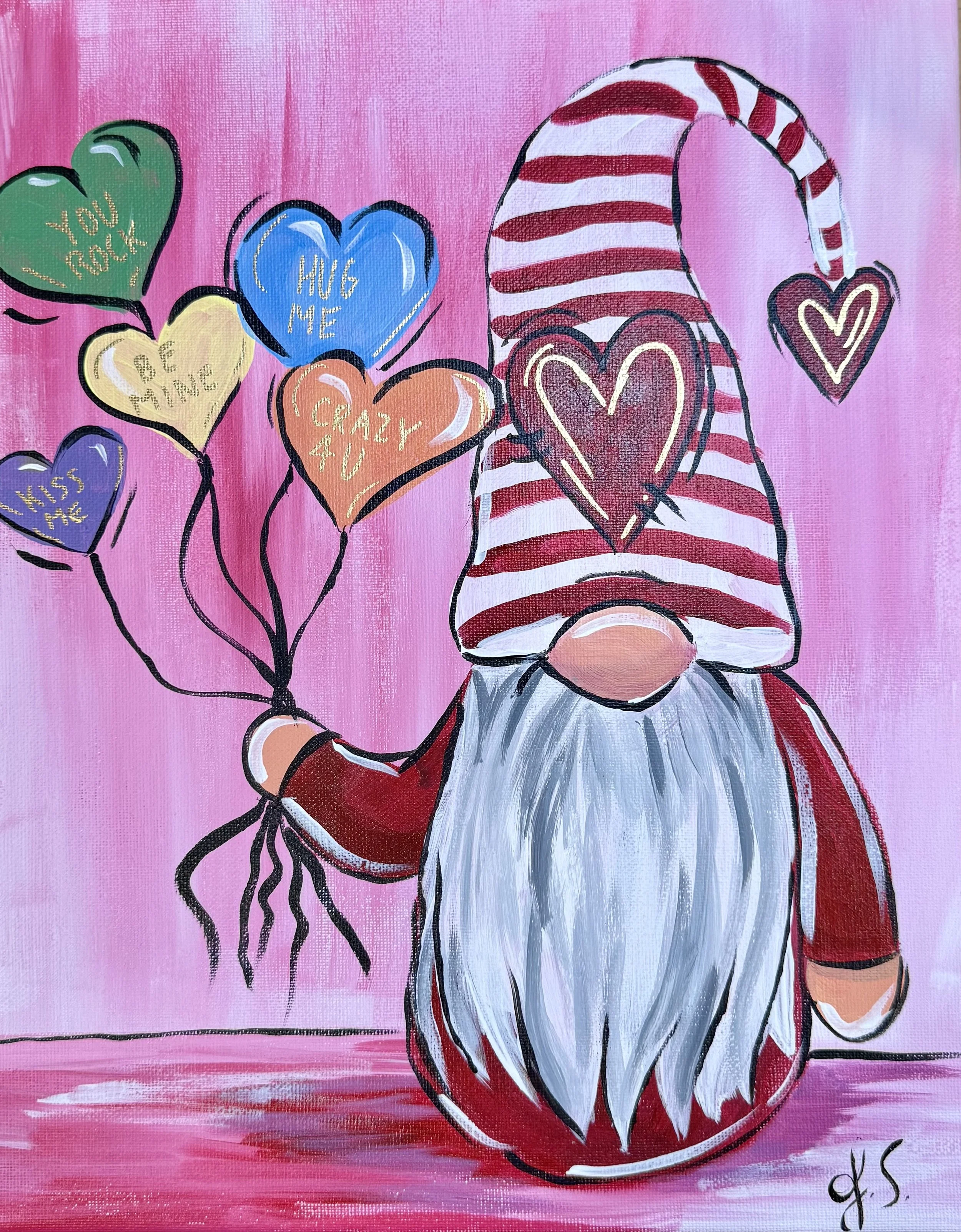 Valentines Day Gnome