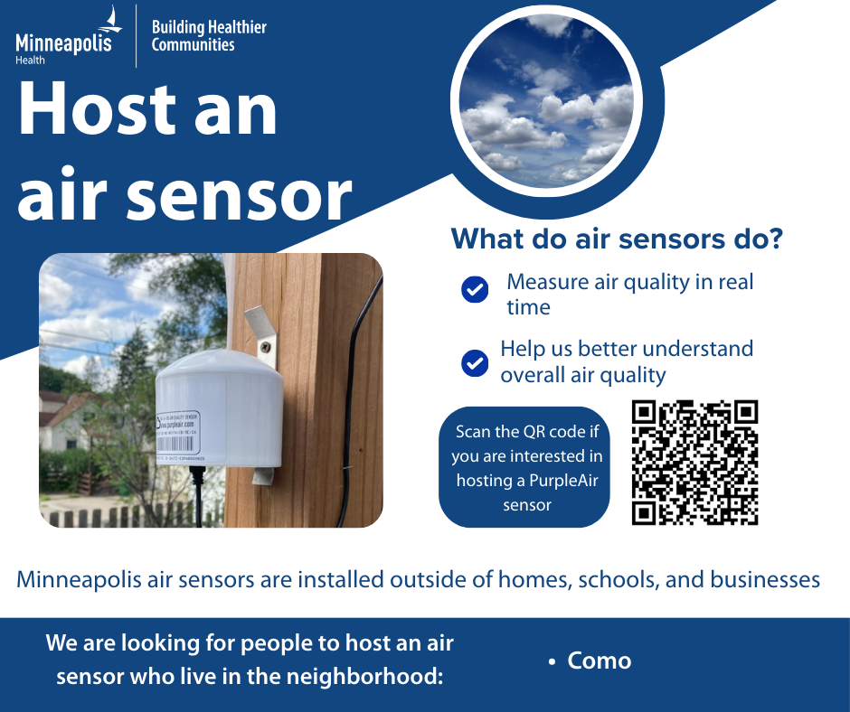 Como Residents: Host an Air Sensor