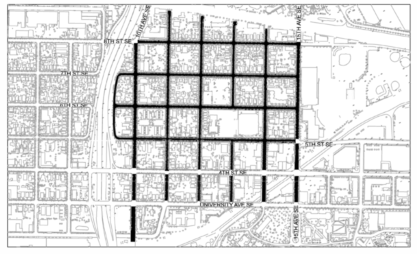 Dinkytown Pedestrian/Bicycle Improvement Project to begin week of July 6th 