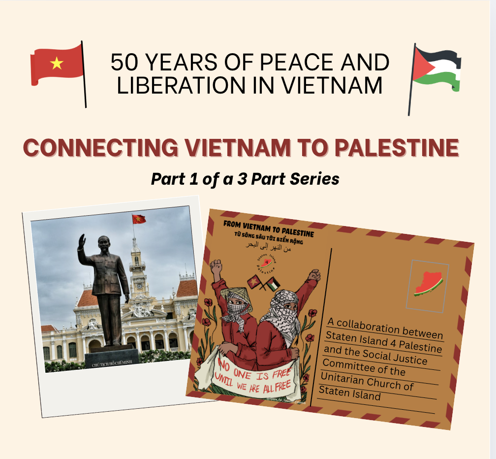 OPEN REFLECTION: Connecting Vietnam to Palestine