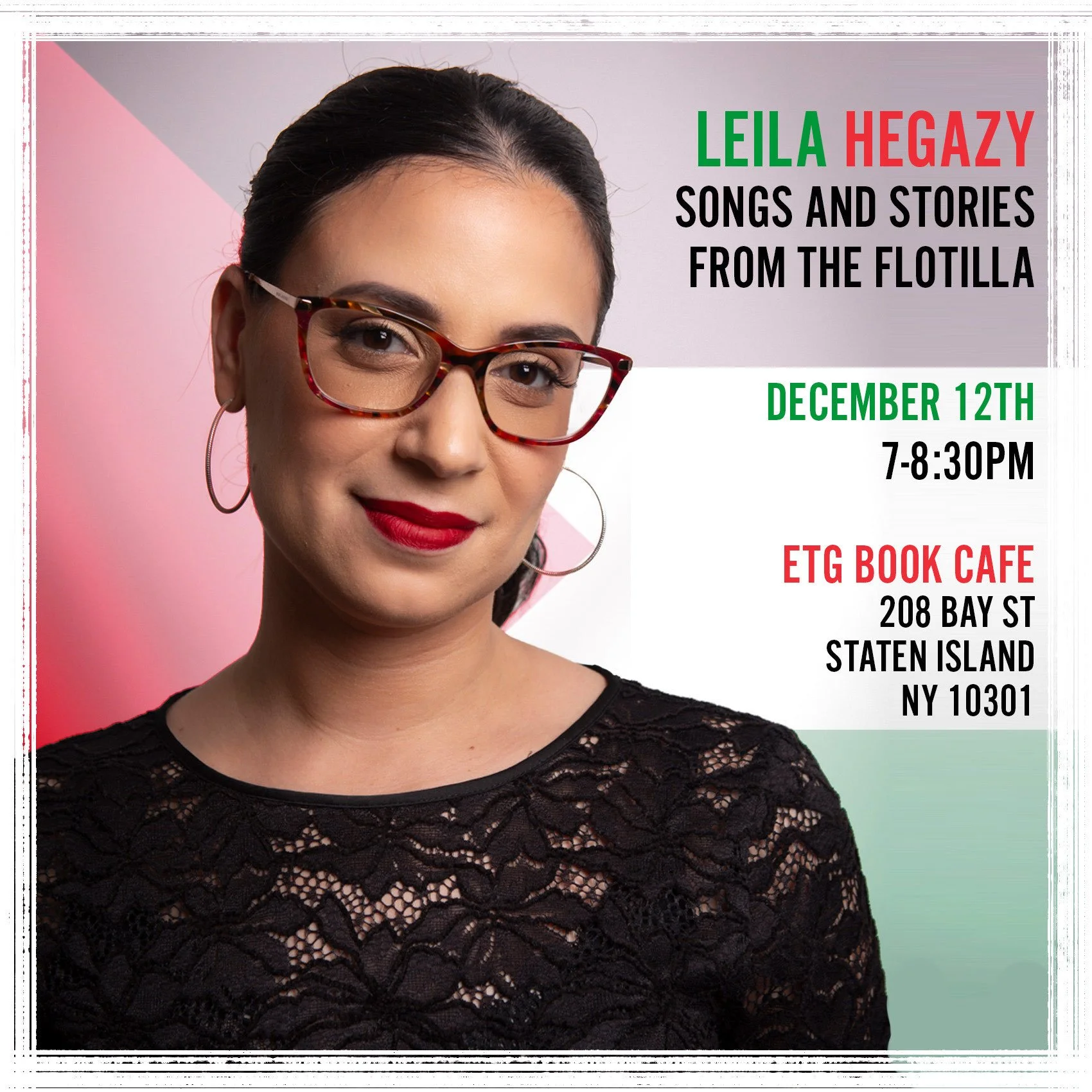 Songs and Stories from the Flotilla w/ Leila Hegazy