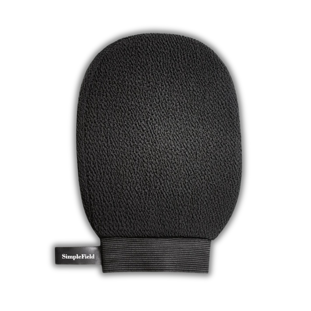 Glow Prep Exfoliating Mitt | Spray Tan Prep & Self-Tan Removal Mitt