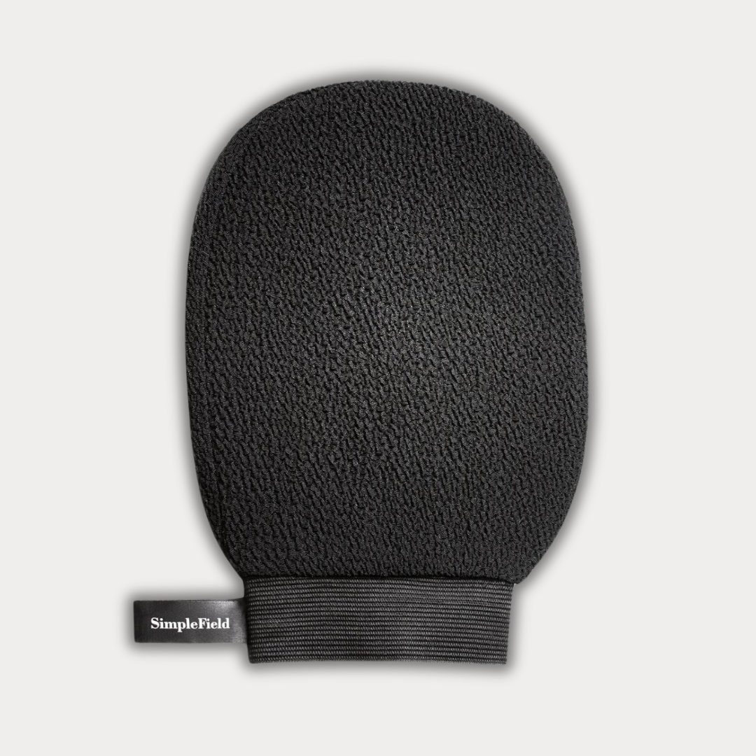 Glow Prep Exfoliating Mitt | Spray Tan Prep & Self-Tan Removal Mitt