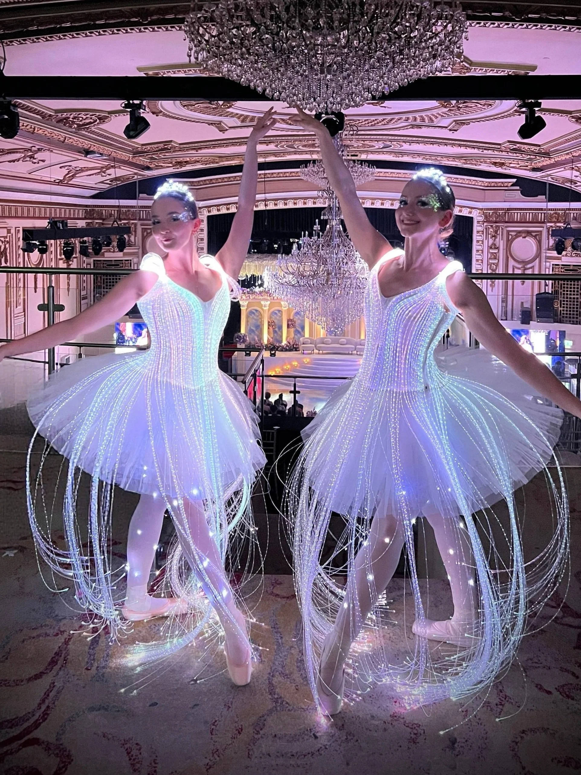 LED Fibre Optic Ballerinas