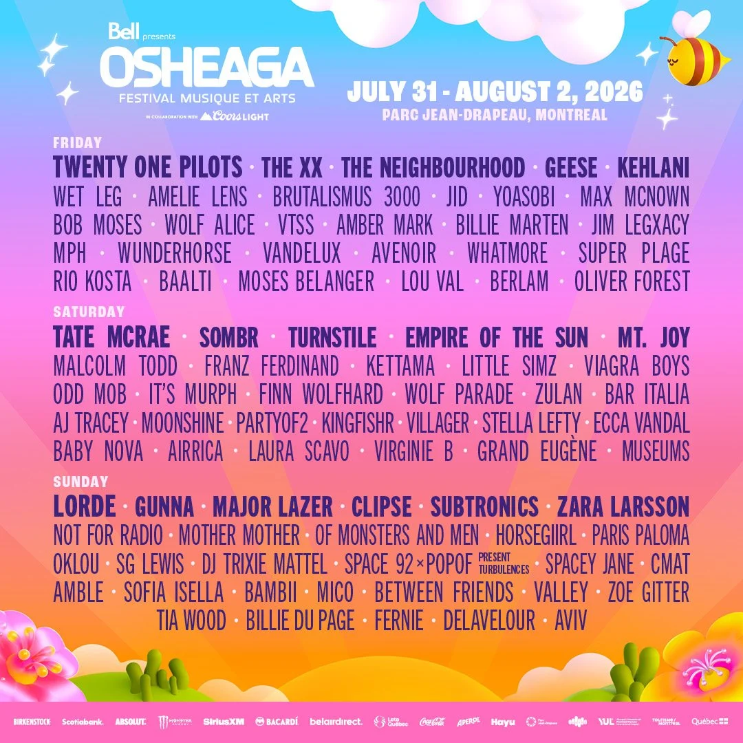 he Roadmap to Île Sainte-Hélène: Previewing Osheaga 2026 