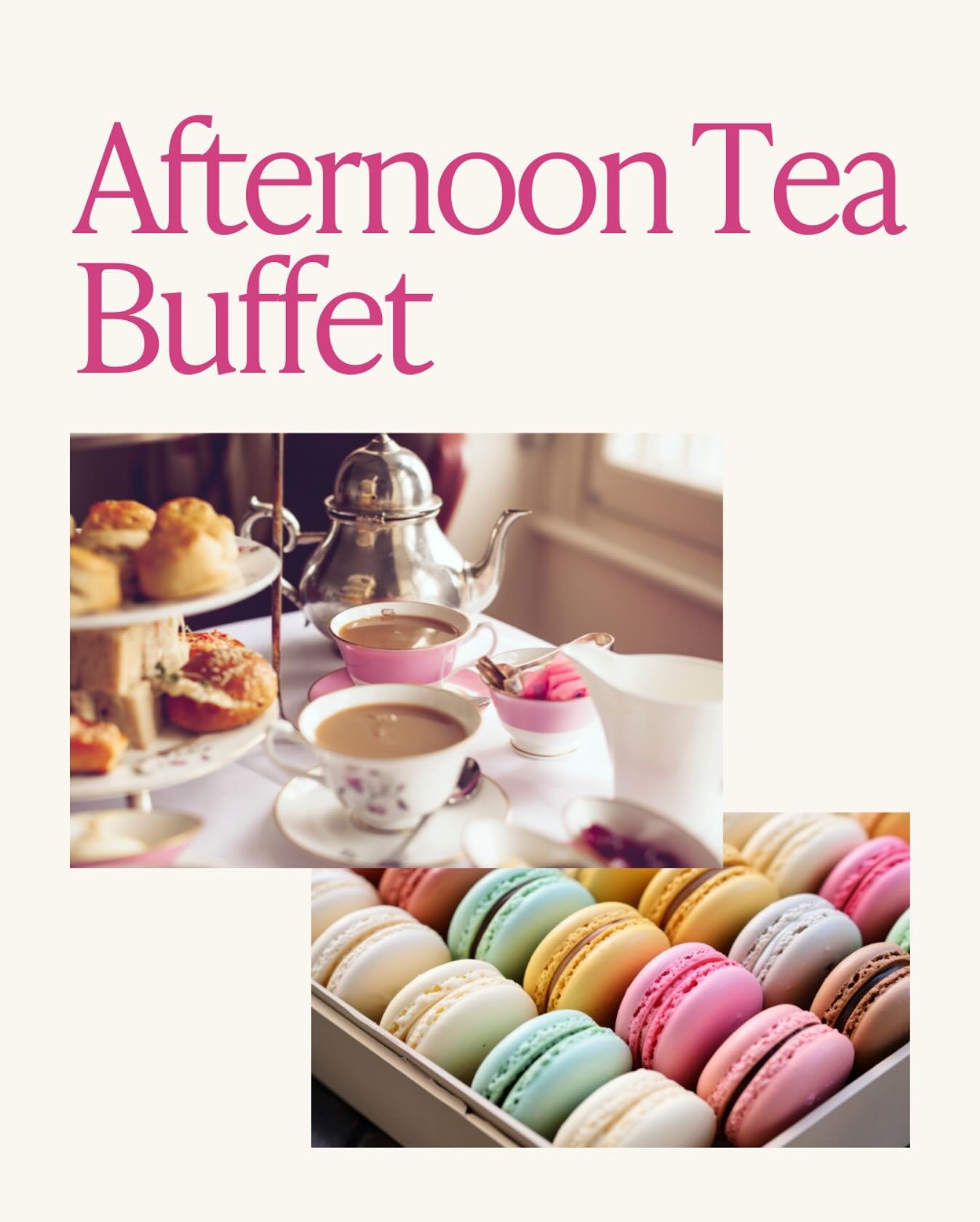 Get your tickets for our decadent afternoon tea buffet now! 🫖 Don&rsquo;t wait! Head to lemarcheduchocolat.com to purchase!