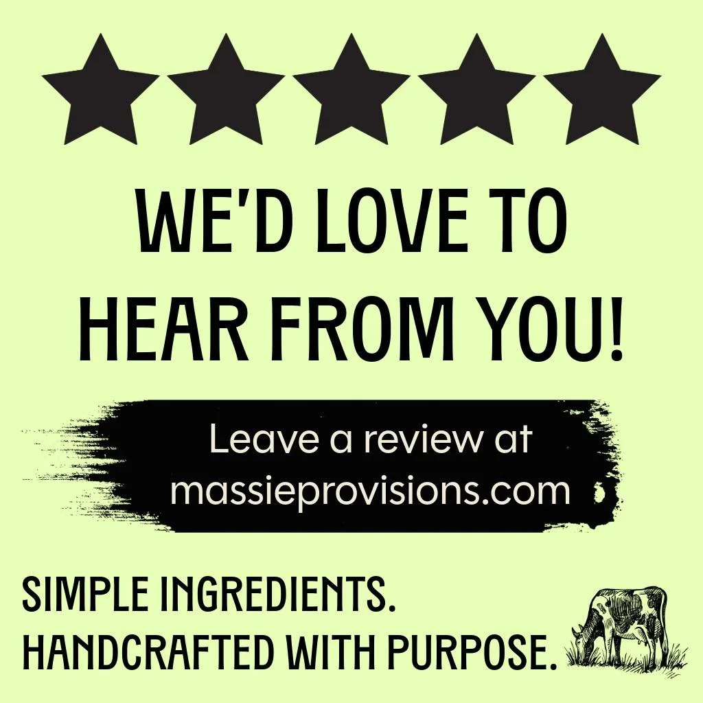We&rsquo;ve loved meeting so many new faces at the markets.

Tried something you love? Leave us a quick review &mdash; it helps more than you know.

👉 MassieProvisions.com

Thanks for being here!