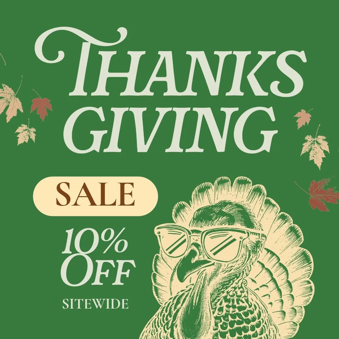 🦃🍂 Happy Thanksgiving from Massie Provisions!
As a small thank-you for supporting our family business, enjoy 10% off sitewide &mdash; today only!

Simple ingredients. Handcrafted with purpose.

Wishing you a warm, restful holiday filled with good f