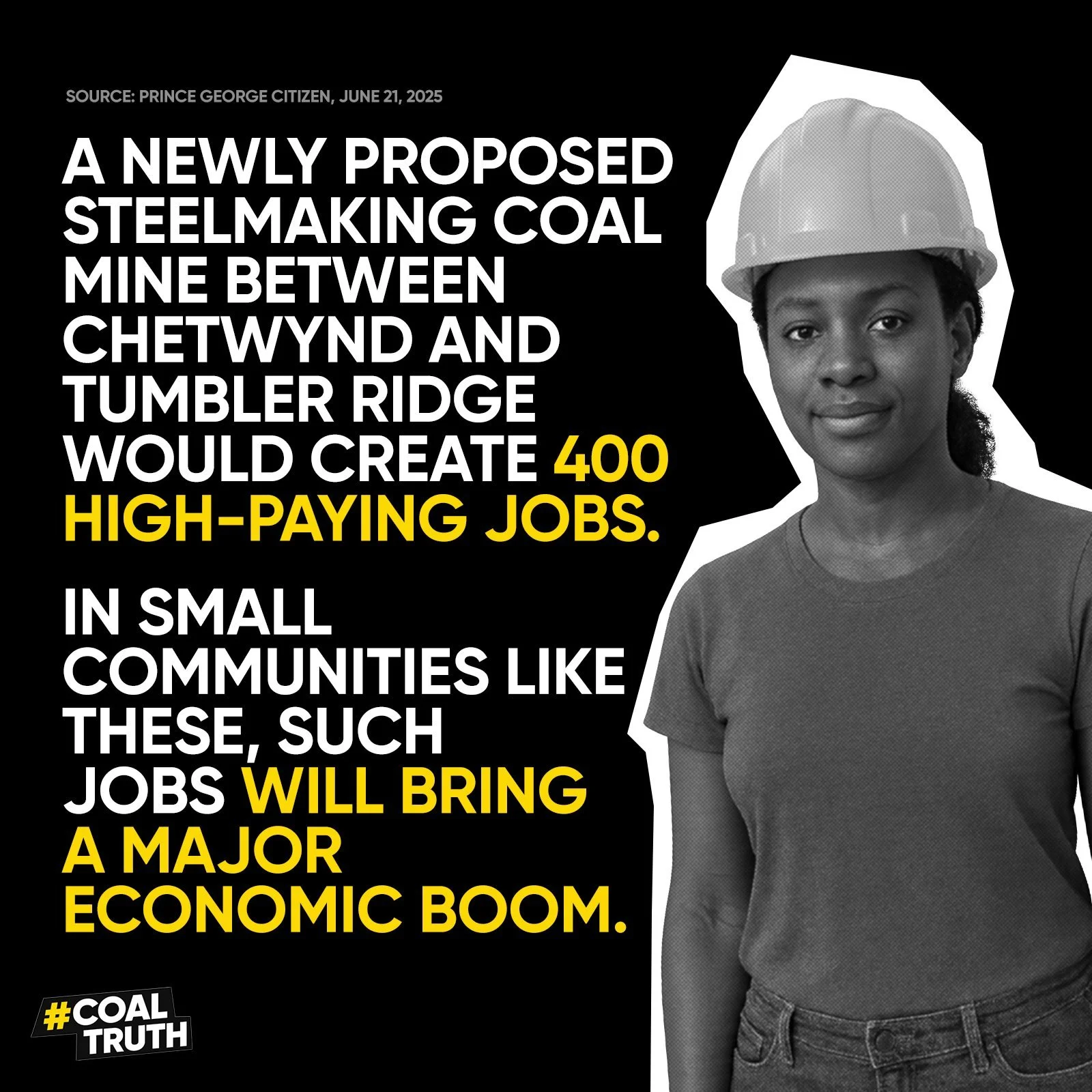 Metallurgical coal not only allows us to make steel, it creates a lot of jobs in small communities too.

If you support metallurgical coal, sign our letter: www.CoalTruth.com
