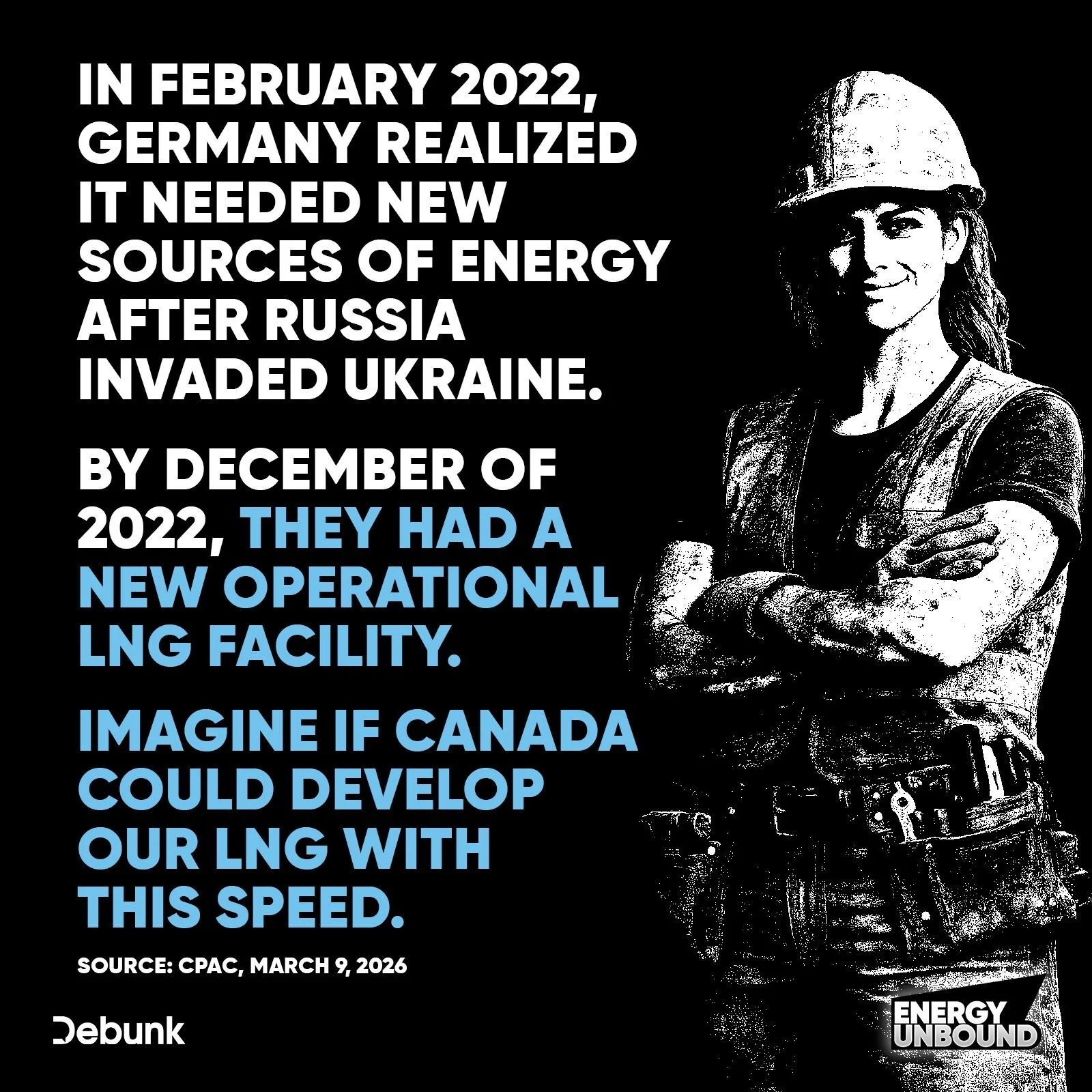 We are able to do this. We just need the political will.