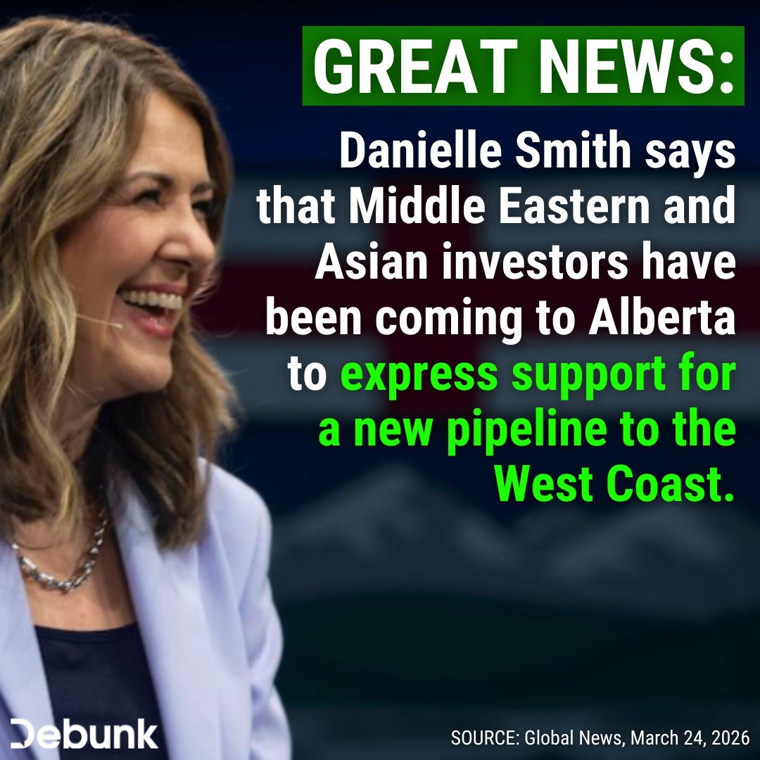 As the energy crisis rages in the Middle East, Asian markets understand that Canada is a much more reliable source of energy.

We just need to build the infrastructure to deliver it.