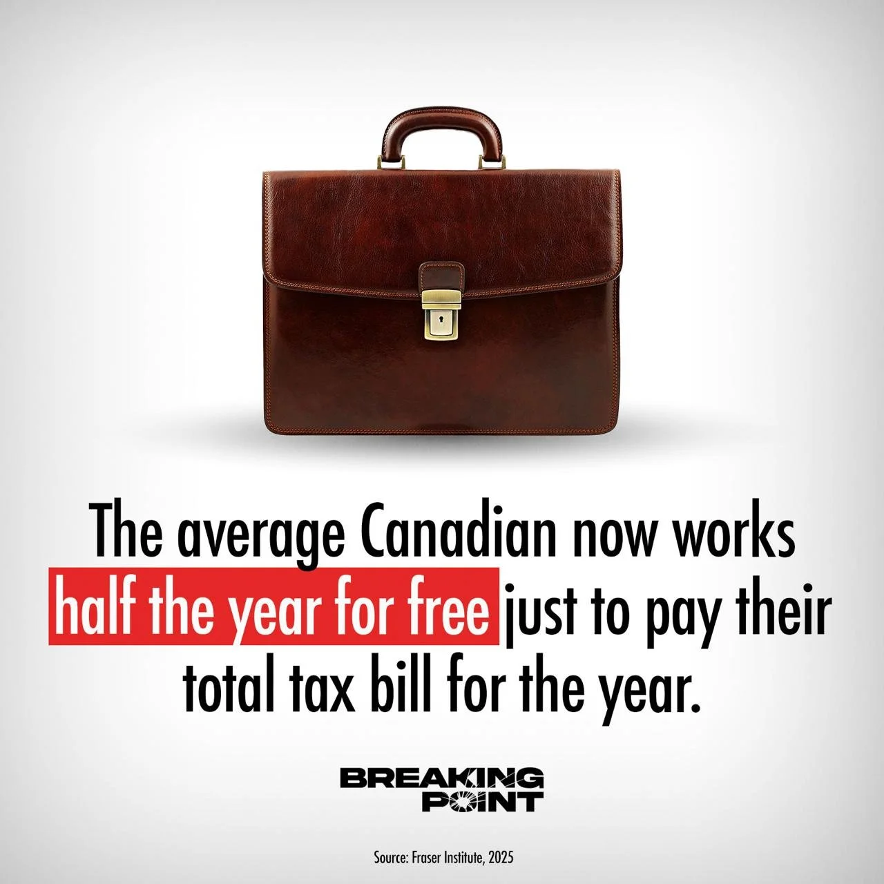 The best way to ease the tax burden on Canadians isn't to cut services. It's to grow the economy. 

More resource extraction means more corporate revenue, more employment income, and more tax dollars flowing without squeezing ordinary Canadians.