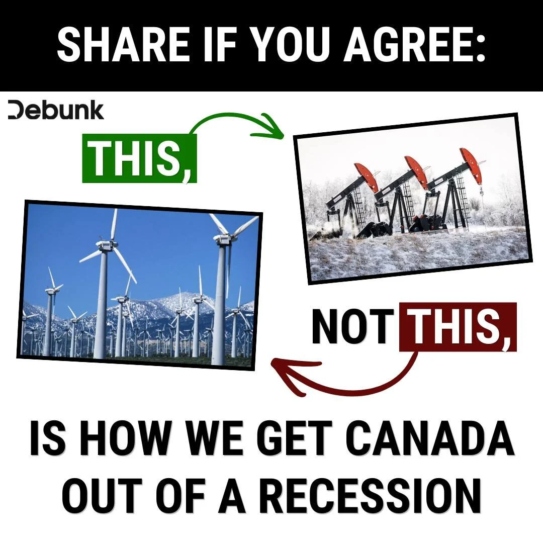Canadian oil and gas is one of the most profitable industries in the entire country.

Fully unleashing it could make us rich.

That's how we get our economy moving.