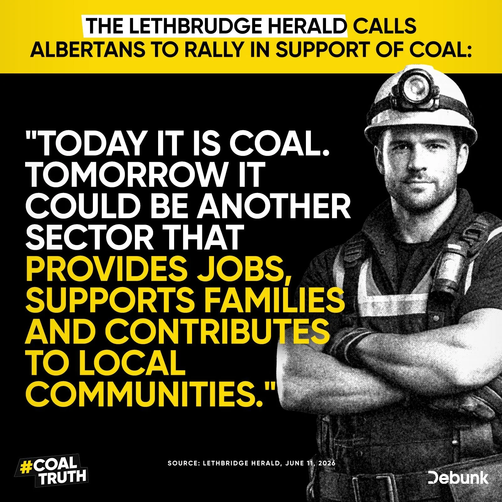 The eco-radicals are attacking Albertan coal right now, but it's not really about coal.

If you agree, sign our letter: www.CoalTruth.com