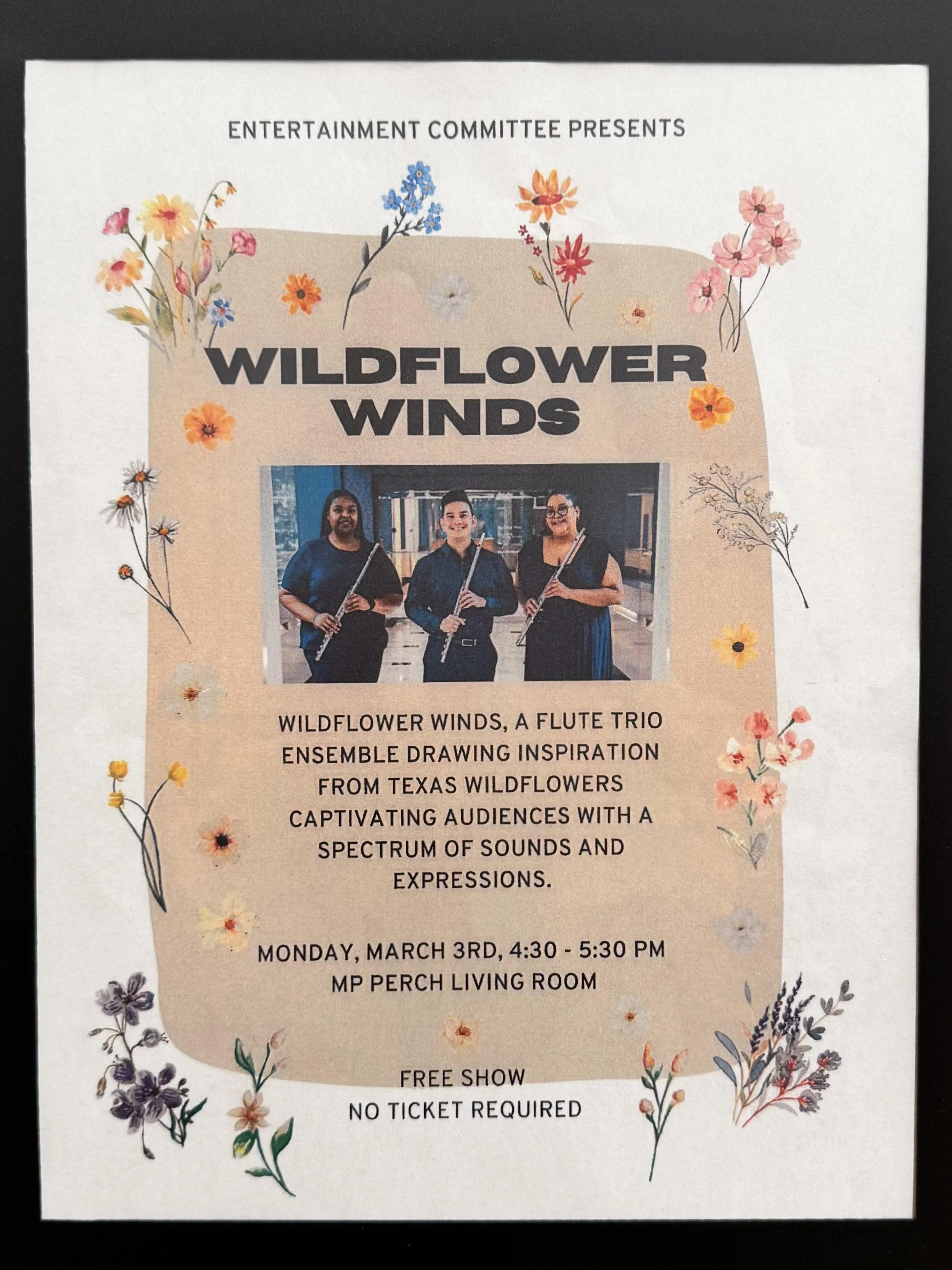 Our inaugural performance