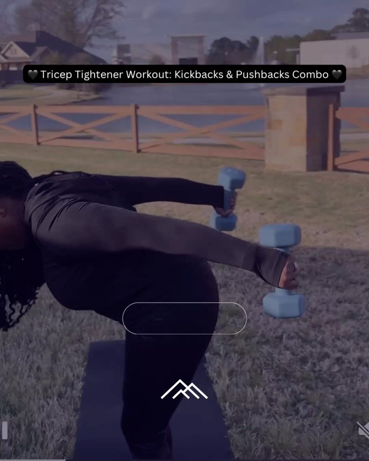 Tricep Tightener Workout: Kickbacks &amp; Pushbacks Combo

Get ready to tighten and sculpt your arms with this focused tricep workout! We&rsquo;re using both kickbacks (for definition) and pushbacks (for power) to get the best of both worlds.

Workou