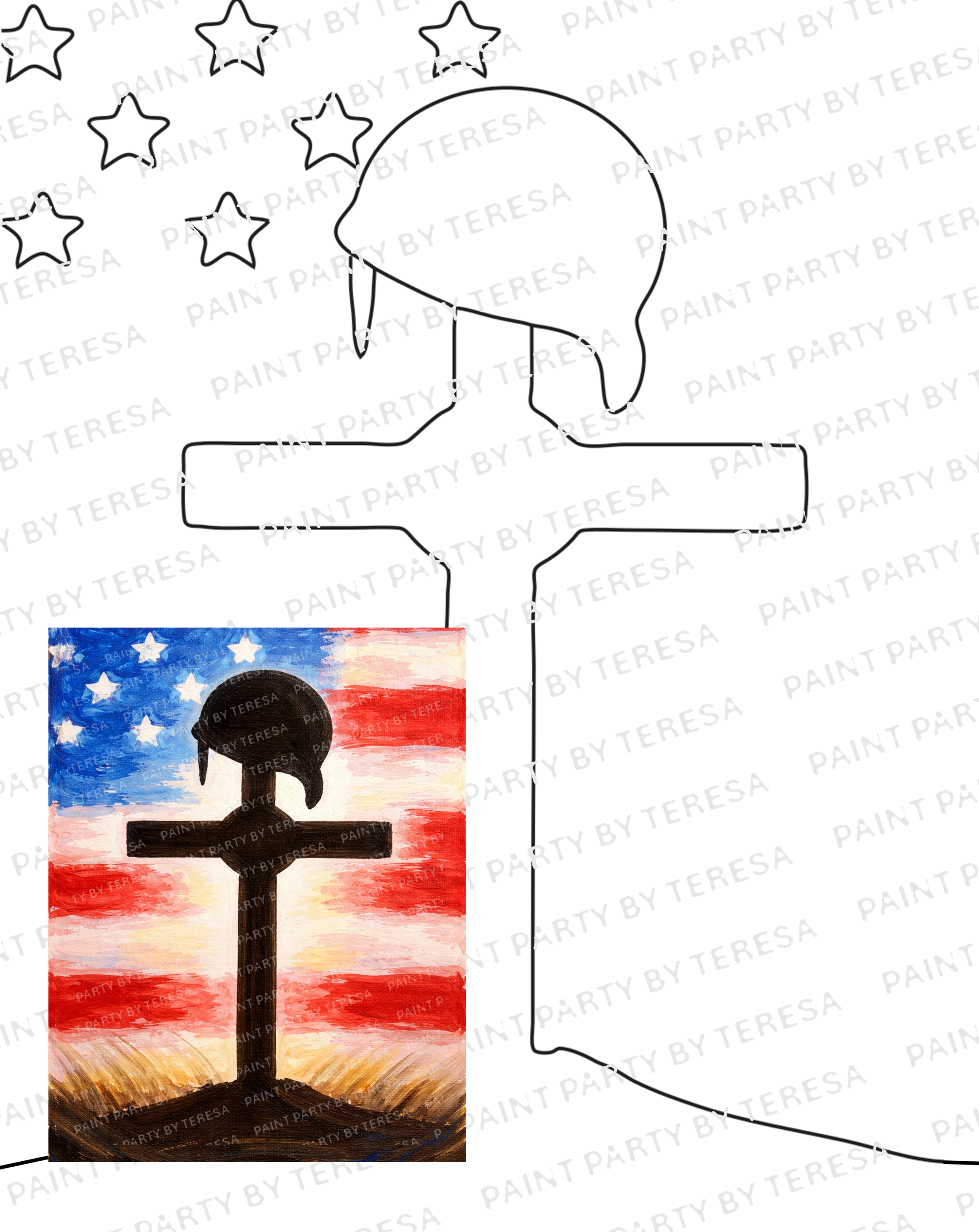 Remember - Traced Canvas