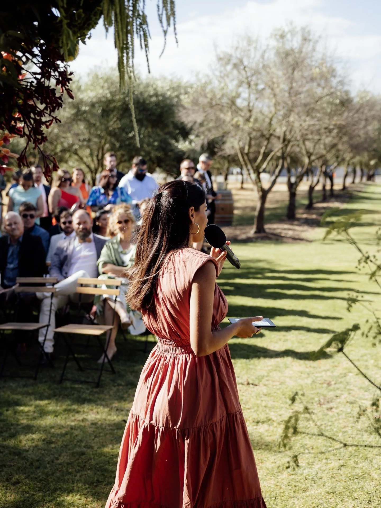 MANNNN I relished every single second of Alex and Tom's ceremony - in particular, sharing some of their favourite memories to date with their exceptionally warm, fun-loving crowd...

Like for Tom: watching the sunrise on top of a giant sand dune in M