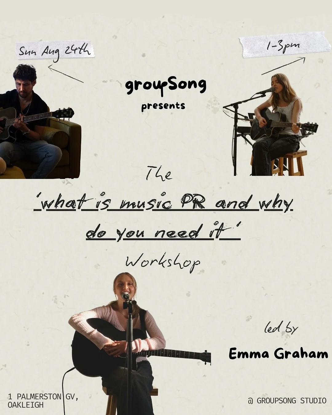 Our Next Workshop is here, this is for the budding independent artists. Music PR is such a big part of releasing music and I thought you should hear from someone who&rsquo;s absolutely kicking goals in the industry at the moment @em_zie is a force wh