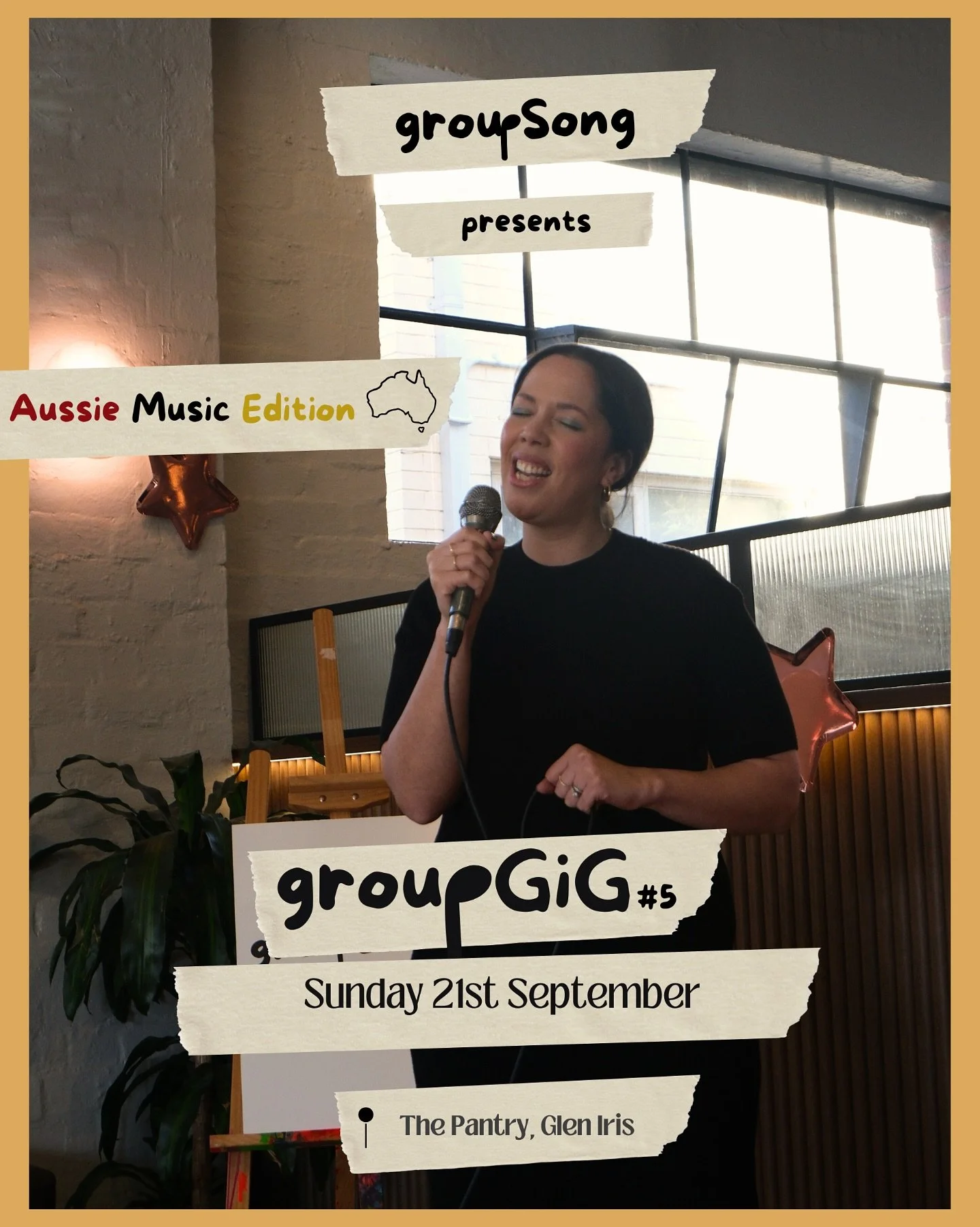 Come and join us for our groupGiG #5 the aussie music edition, you&rsquo;ll see students leave it all out on the stage and celebrate the music made right here in Aus!

Tickets Available in our Bio 

Date: Sun 21st Sep 
Time: 3-6pm 
Location: @pantryg