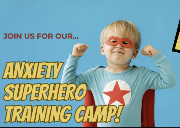 Kids Anxiety Superhero Hero Training Camp