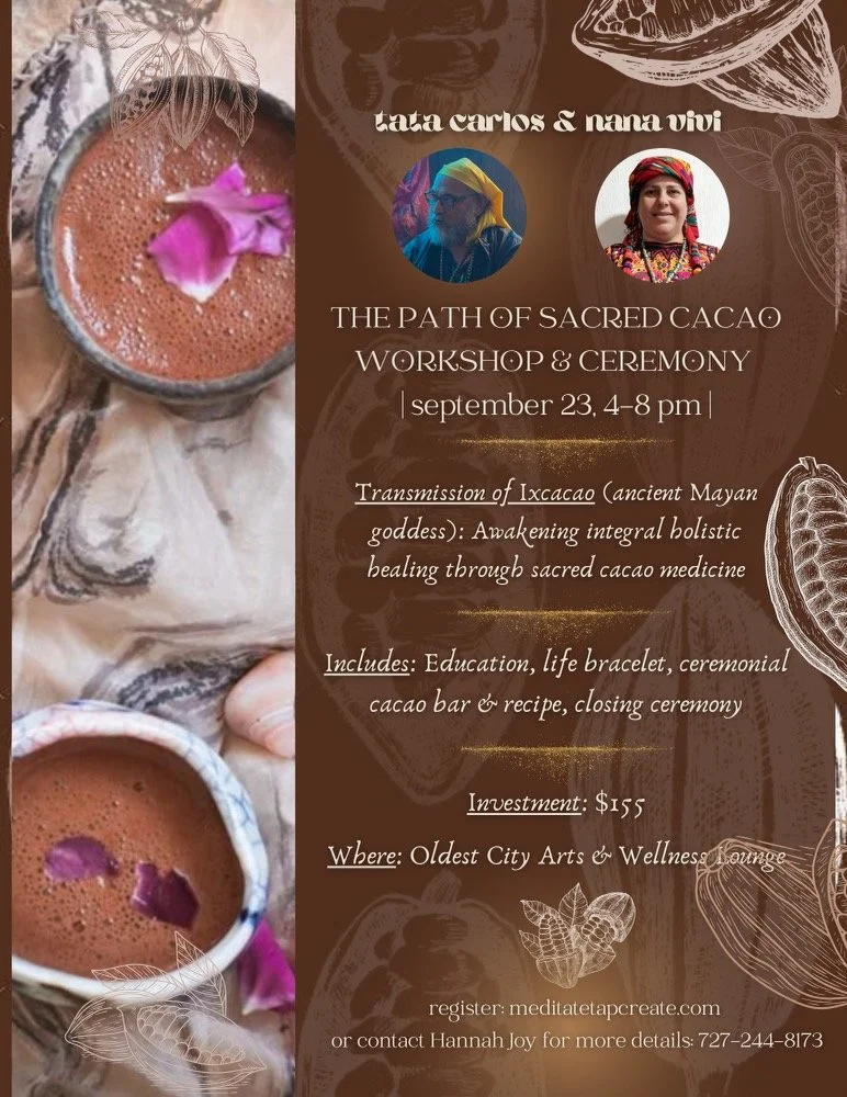 The Path of Sacred Cacao Workshop & Ceremony
