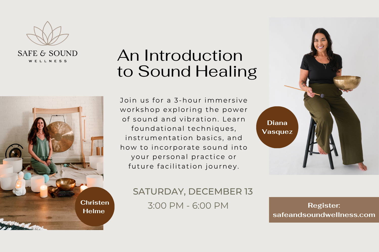 An Introduction to Sound Healing Workshop