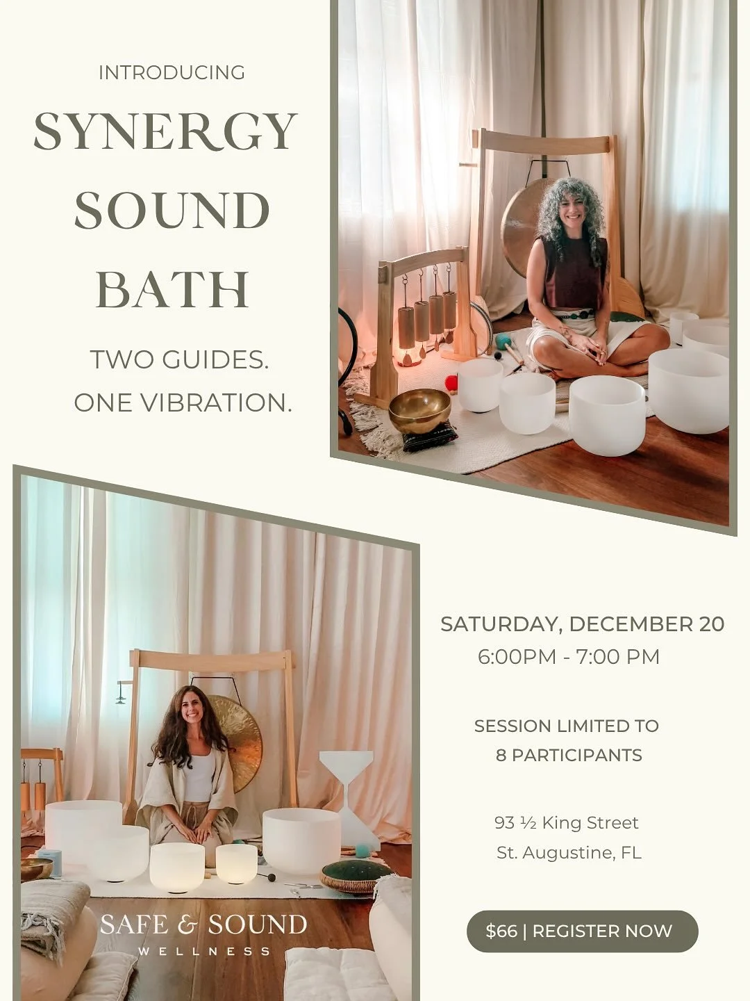 The very first Synergy Sound Bath was pure magic ✨
The room felt soft, sacred, and deeply held&hellip; and the way everyone dropped into rest together was something we&rsquo;re still feeling days later. Our hearts were so full that we knew we had to 