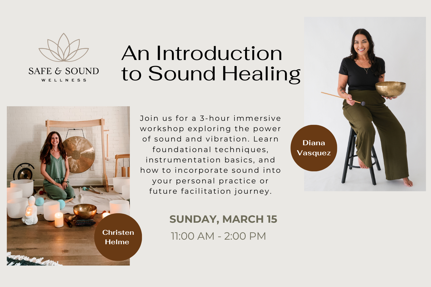 An Introduction to Sound Healing Workshop 