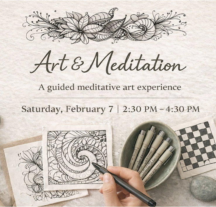 Art &amp; Meditation: A Guided Meditative Art Experience 