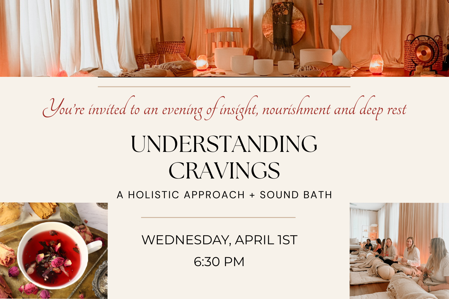 Understanding Cravings: A Holistic Approach &amp; Sound Bath 