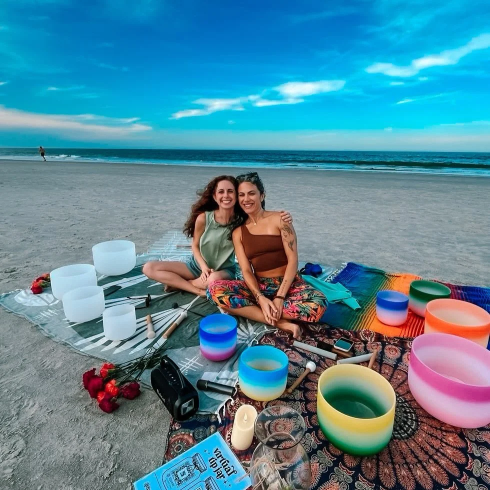 So excited to share that @safeandsoundwellness is expanding 💫

Many of you already know beautiful Dani, @daniiportuondo who has been such a special part of this journey, and my sound partner for quite some time now. Together we&rsquo;ve facilitated 