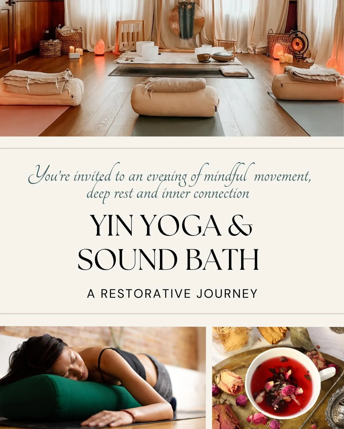 Something we&rsquo;ve been dreaming of is finally here... ✨

This is not your typical yoga class

Join Dani, @daniiportuondo certified yoga teacher and sound practitioner, for an immersive 90-minute experience where the slow, intentional holds of yin