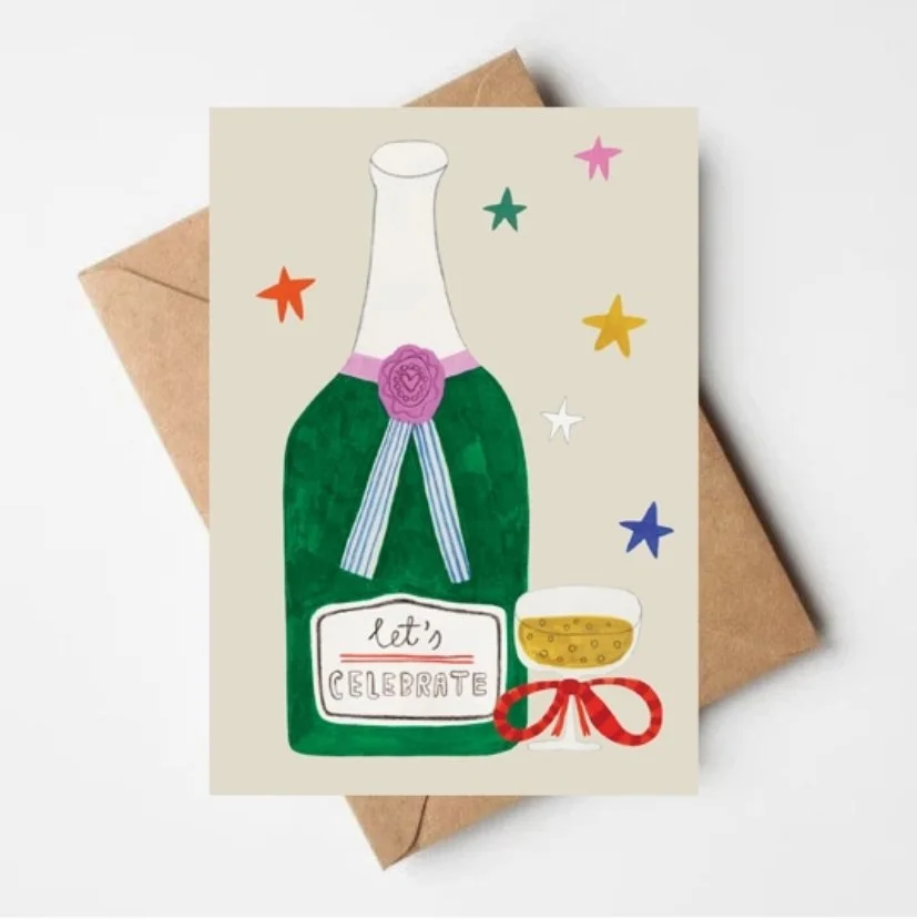 Champagne Card