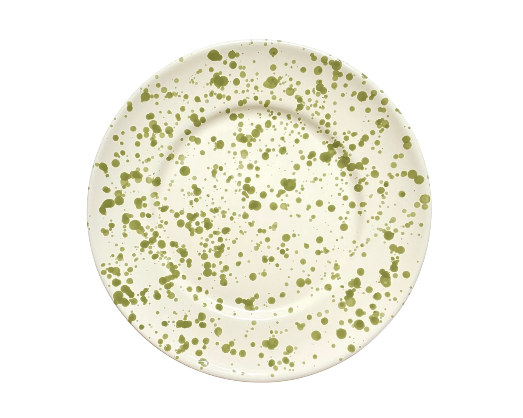 Olive Splash Dinner Plate | $6.50