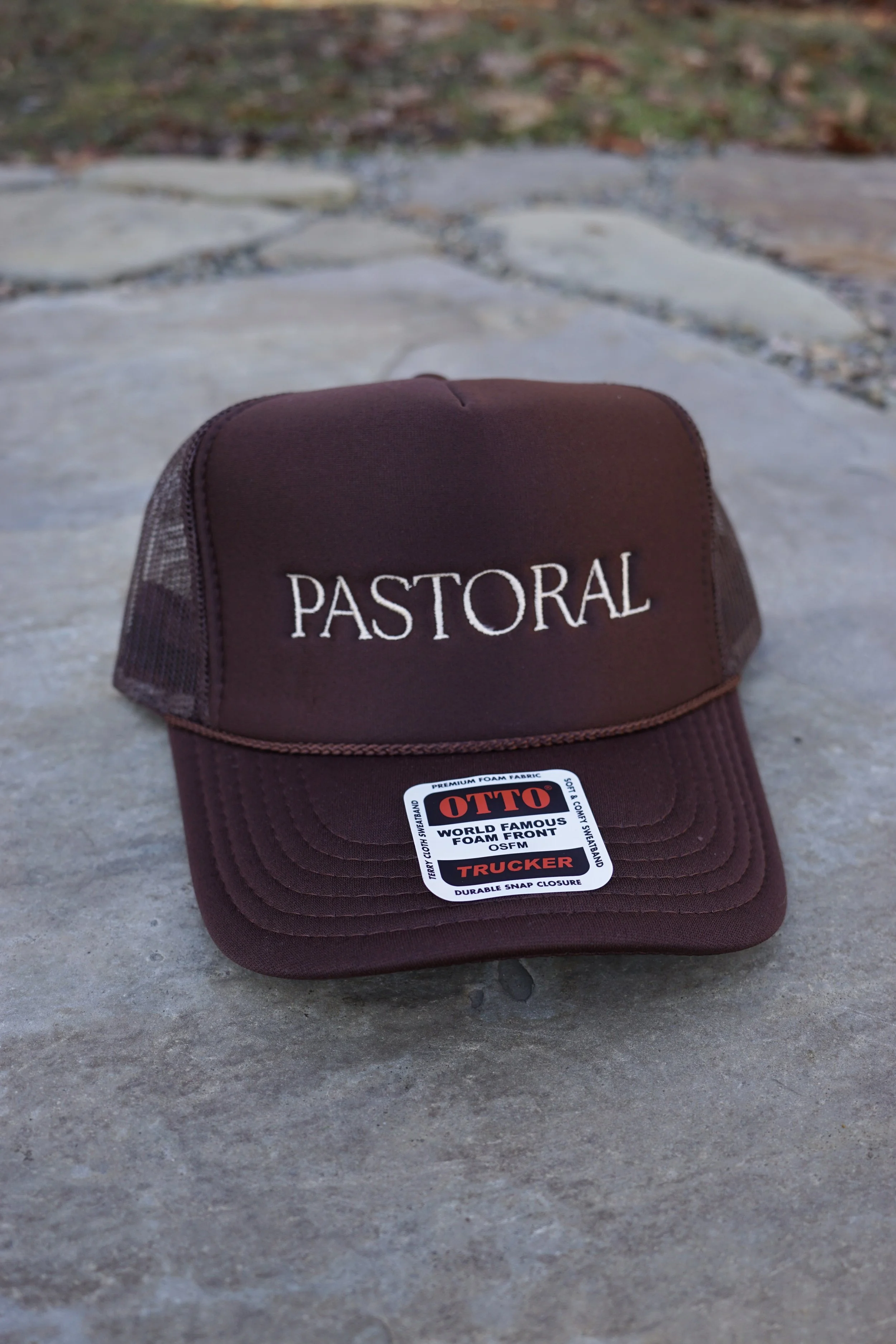 Embroidered "Pastoral" Trucker Hat