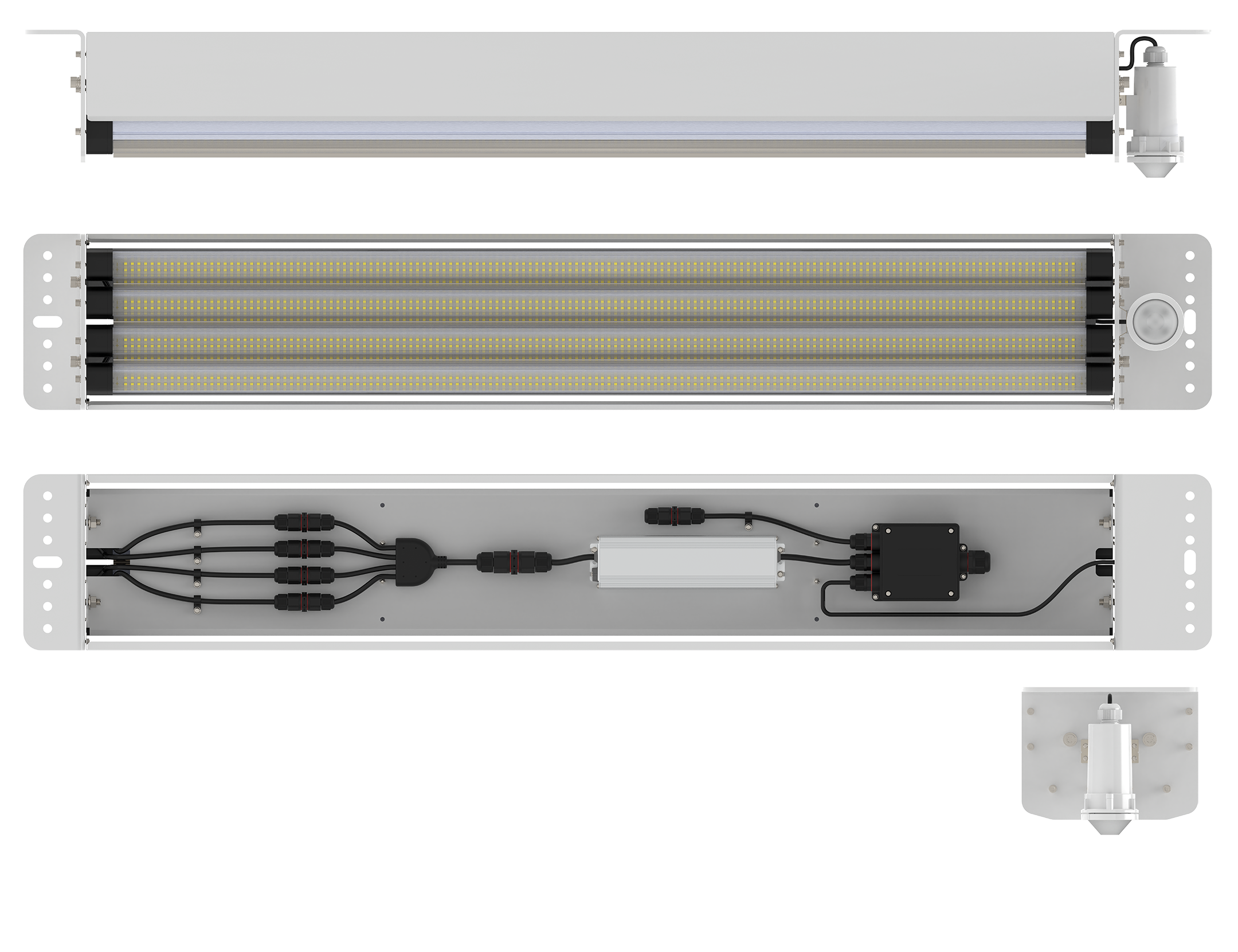 Isollux ShortBay CMZ4 Surface Mount High Bay Luminaire