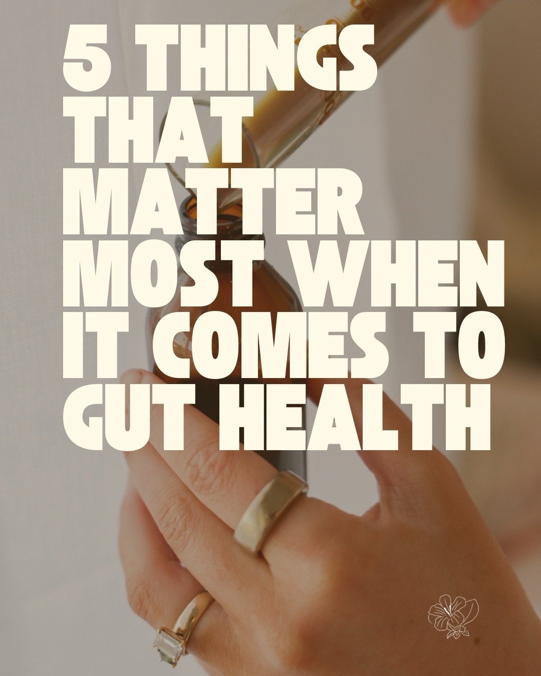 5 things that matter most when it comes to addressing poor gut-health ❤️&zwj;🩹

1. Appropriate Testing 
2. Your Daily Habits
3. The State of Your Nervous System
4. Consistency 
5. Support Through the Process 

#microbiomehealth