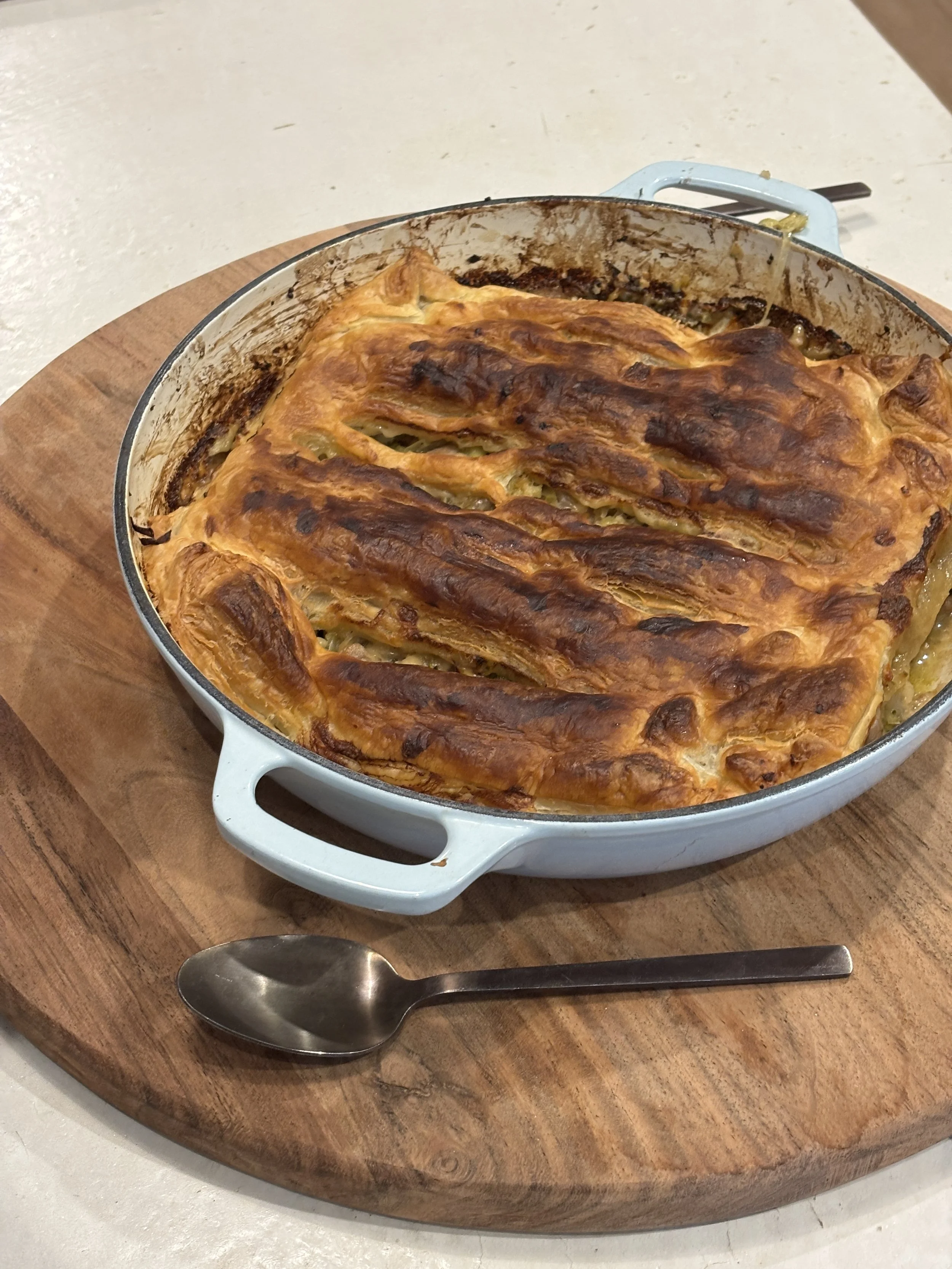 HORMONE LOVING CHICKEN PIE