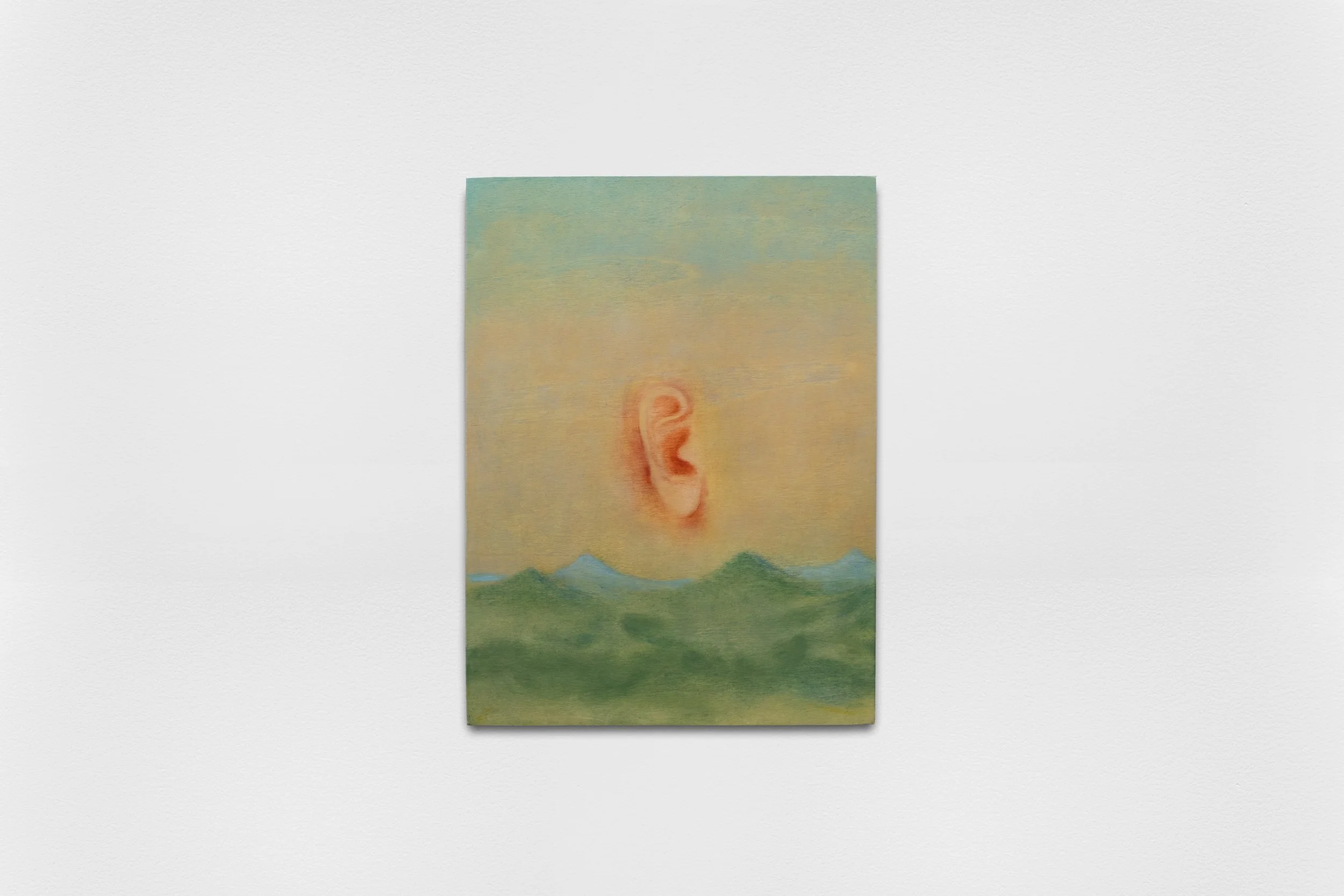 The Sun Rises, 2026 
oil on panel 
30.5 x 23 cm 
12 x 9.05 in.  