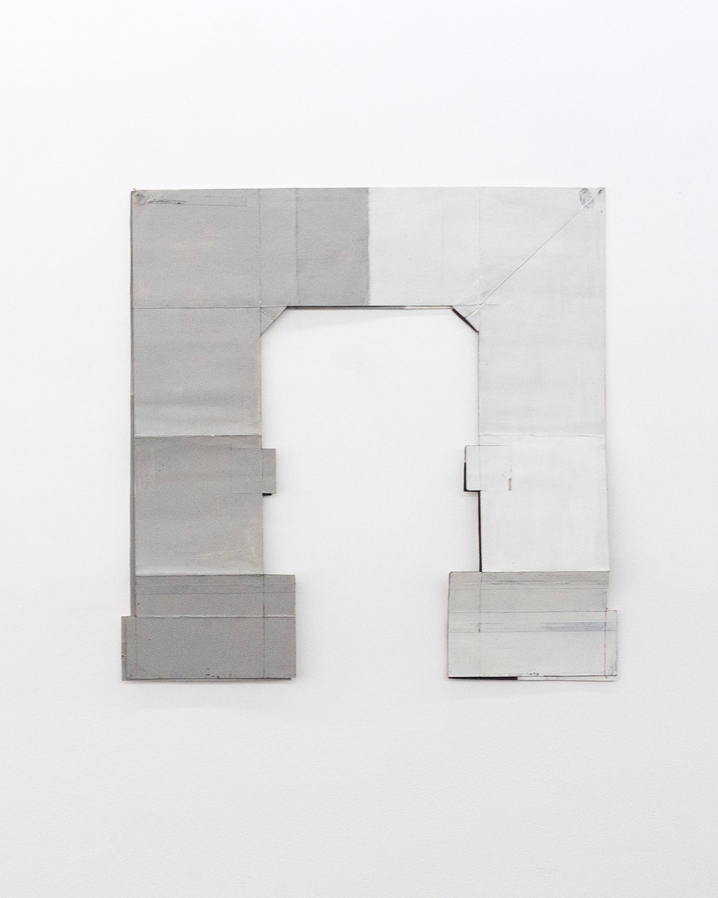 Bailey Connolly 
Ox, 2021  
Cardstock, enamel paint, tape, marker and pencil 
69.2 x 68.58 cm 
27.25 in. x 27 in. 
 
2,800.00 USD  