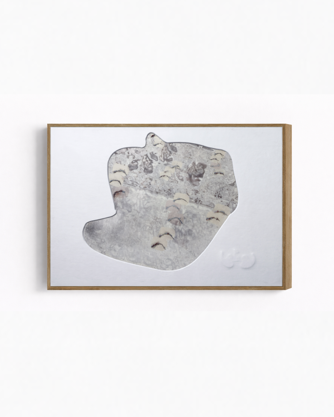 Sidony O’Neal 
MAX PLUS CRASHOUT, 2026 
Inkjet, heat sink, gampi, pigment, artist mat, artist frame 
25.4 x 38.1 x 3.81 cm 
10 x 15 x 1.5 in. 