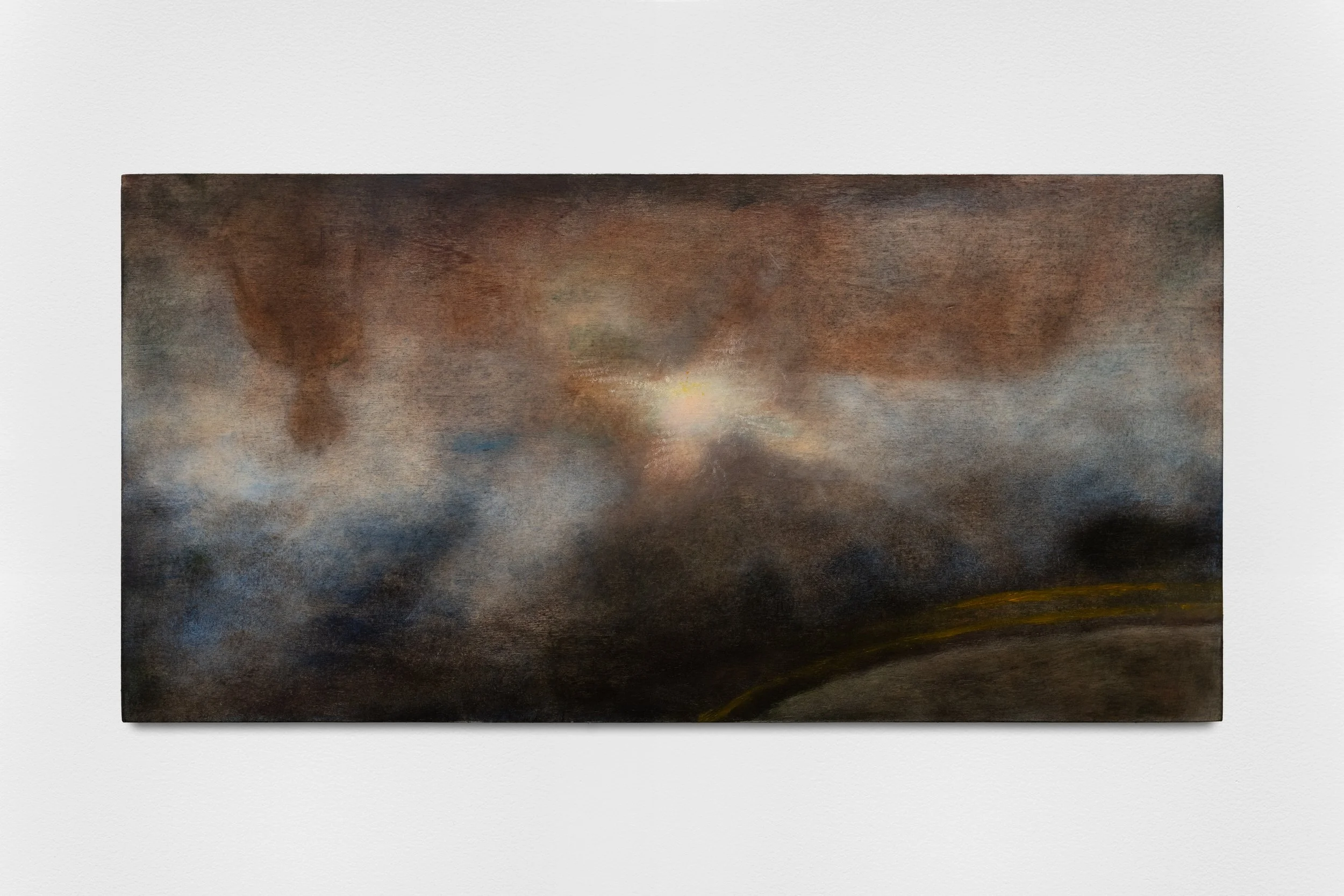 Roadside Angel, 2026 
oil on panel 
25 x 50 cm 
9.84 x 19.68 in.  