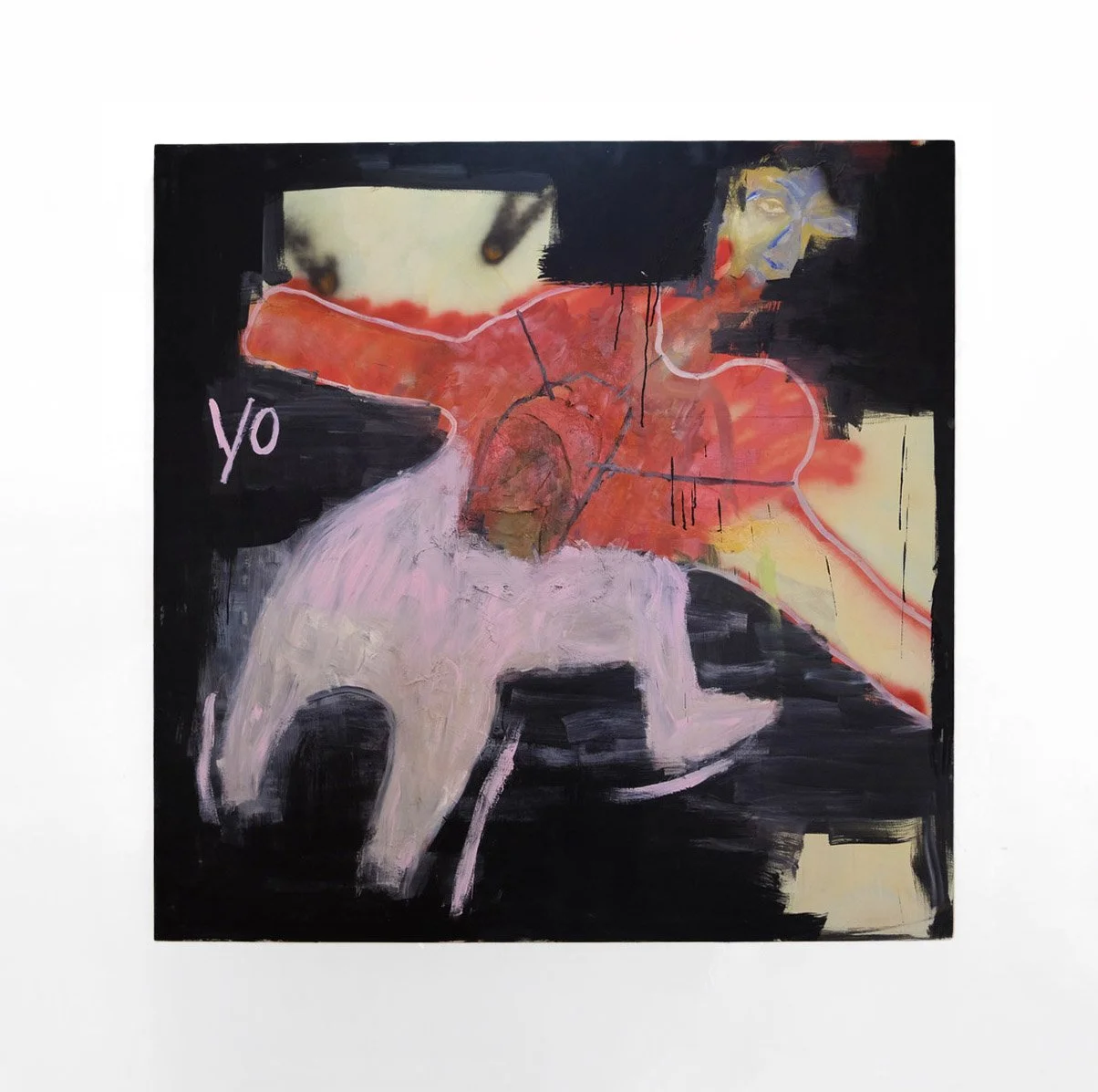 Azul Ehrenberg  
Tu & Yo, 2025 
Mixed media on panel 
150 × 150 × 5 cm 
59.06 × 59.06 × 1.97 in. 